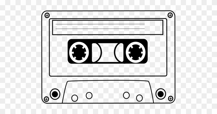 Audio Cassette Clipart - Cassette Tape Clipart #1630531