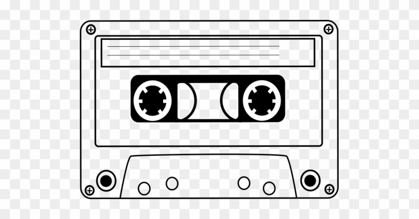 Audio Cassette Clipart - Cassette Tape Clipart #1630531