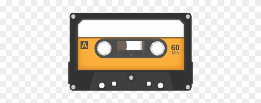 Vintage Audio Cassette - 80s Cassette Tape Png #1630544