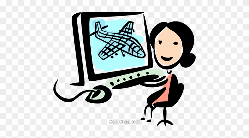 Air Traffic Control Royalty Free Vector Clip Art Illustration - Air Traffic Control Royalty Free Vector Clip Art Illustration #1630575