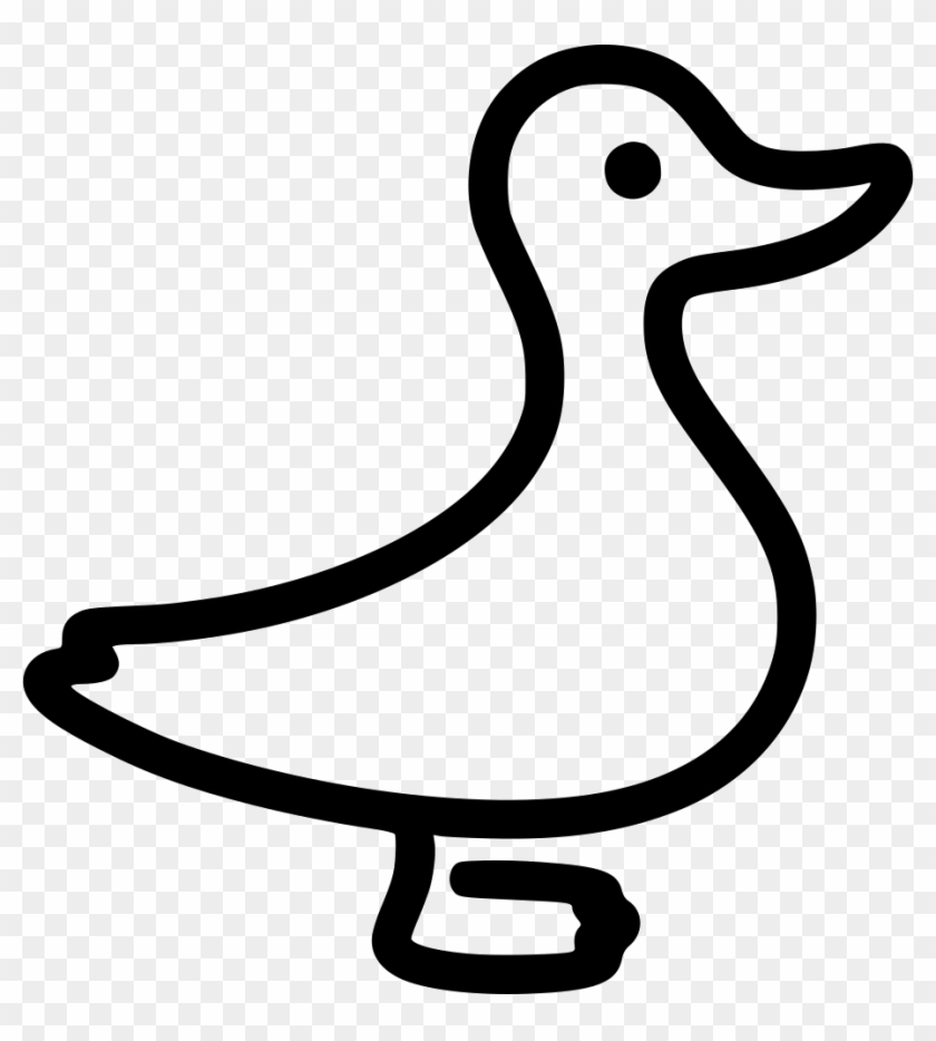 Goose Clipart Ninja - Duck Icon #1630580