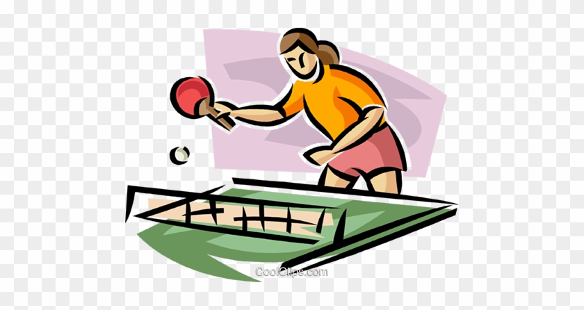 Ping Pong Players Royalty Free Vector Clip Art Illustration - Ping Pong Players Royalty Free Vector Clip Art Illustration #1630606