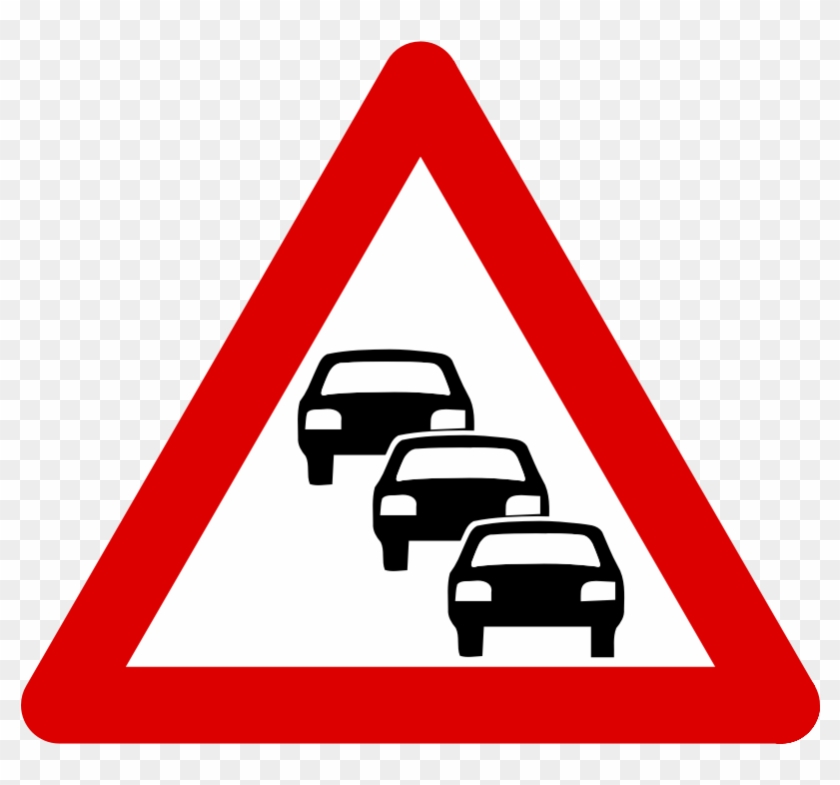Clipart - Traffic Sign - Loose Chippings Road Sign #1630607