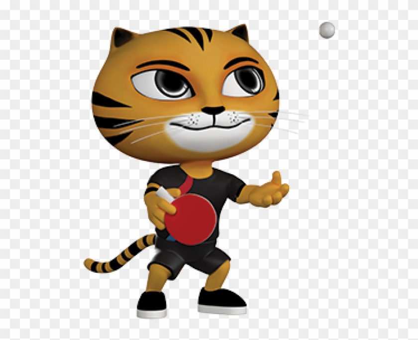 Ping Pong Clipart Sukan - Sea Games 2017 Table Tennis #1630608