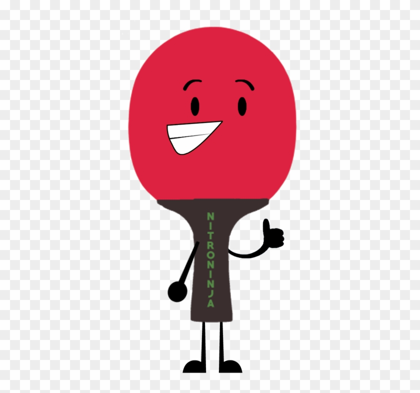 Ping Pong Clipart Racket - Bfdi Camp 3.5 Contestants #1630615