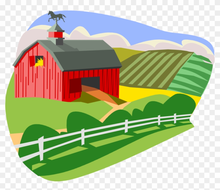 Farm Clipart Pasture - Clip Art Farm #1630653