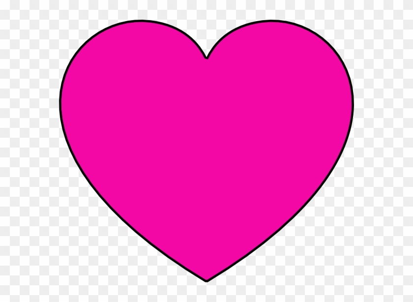 Pink Heart Clip Art At Clkercom Vector Online Royalty - Pink Heart #1630772