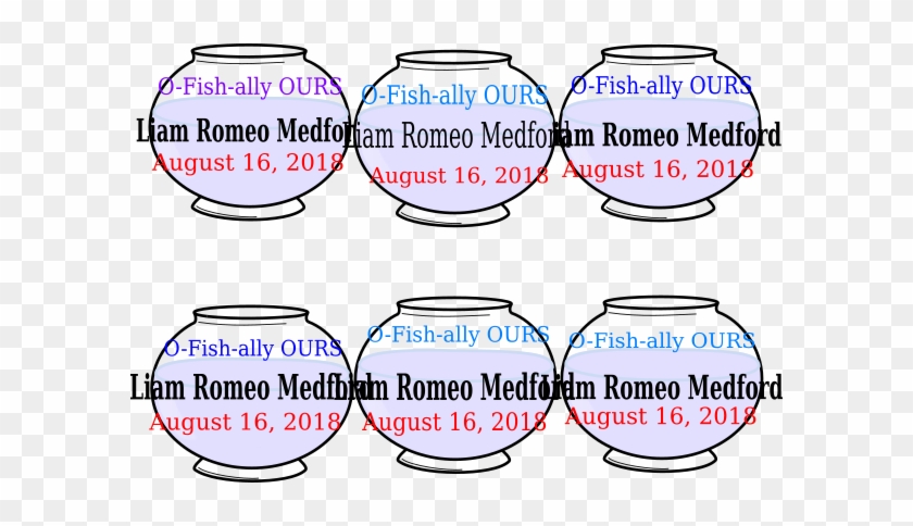 Empty Fish Bowl Clip Art #1630774
