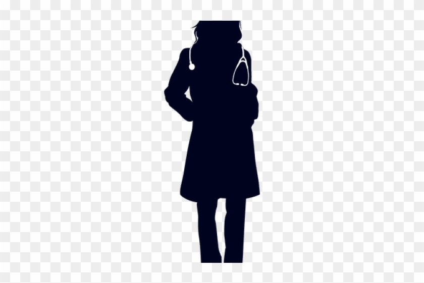 Silhouette Clipart Doctor - Silhouette #1630830