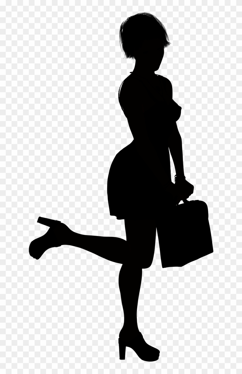 Silhouette Woman Secretary - Secretary Silhouette #1630831