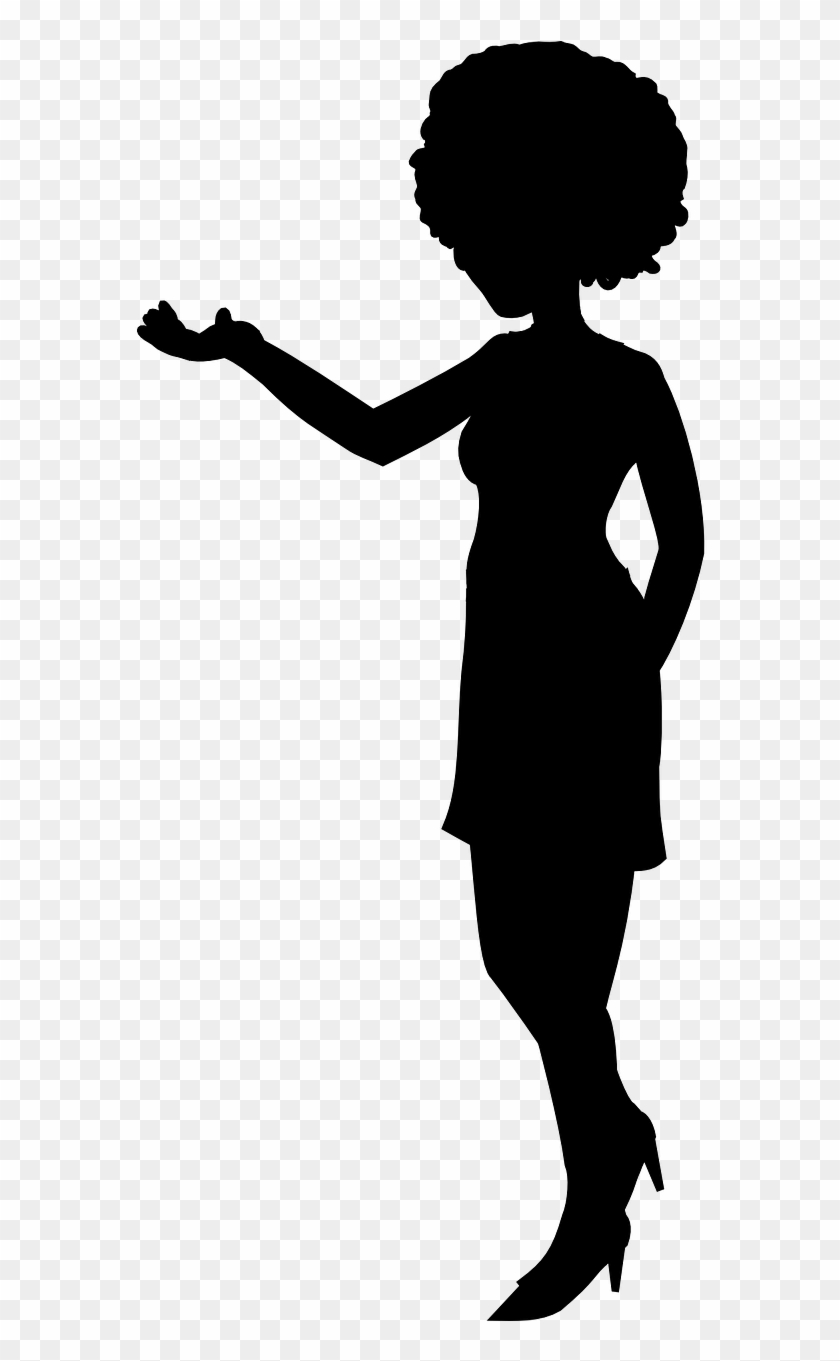 Vector Graphics,free Pictures - Teacher Woman Silhouette Png #1630834
