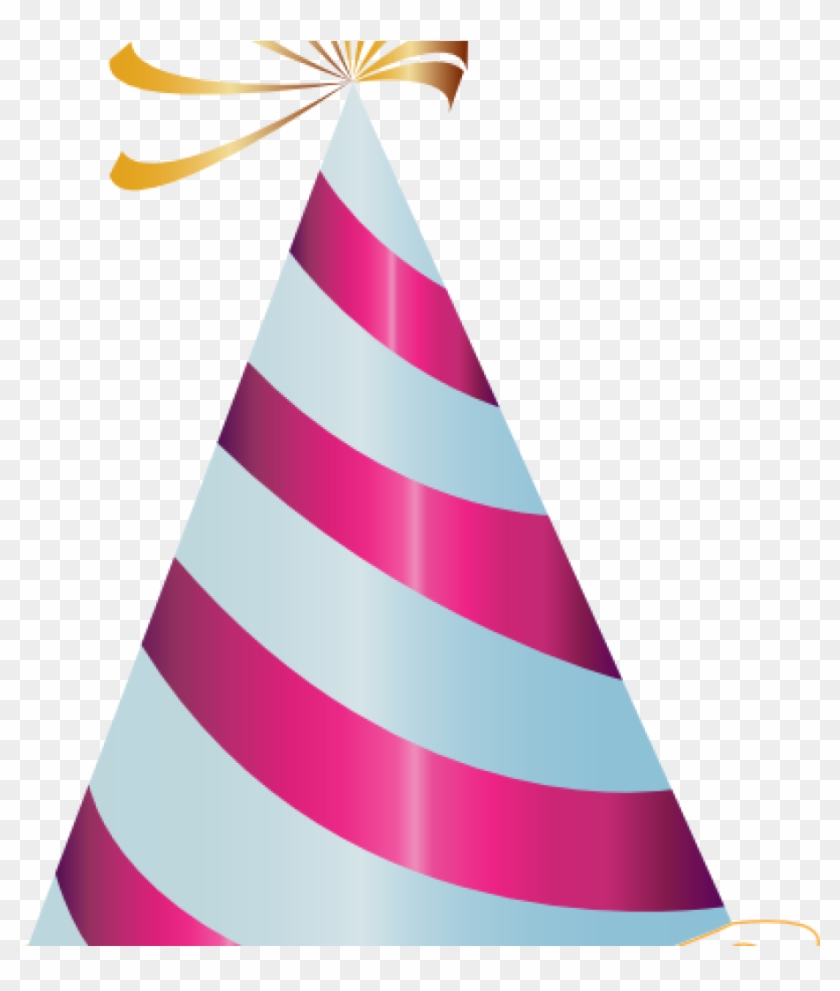Transparent Party Hat Birthday Png Images All Clipart - Pink Clip Art Birthday Hat #1630956