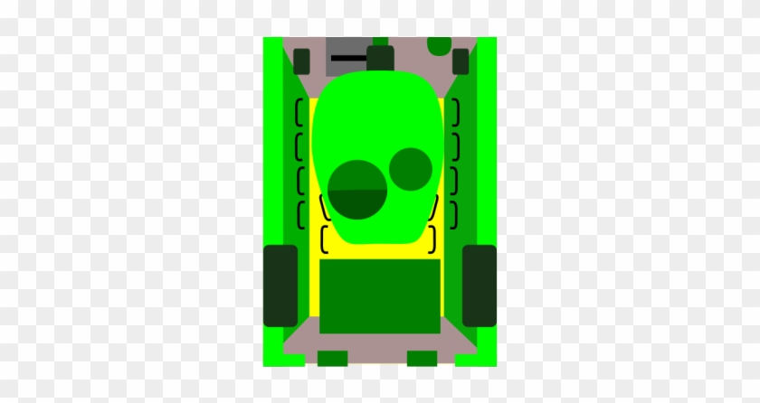 Tanks Clipart Top View - Cartoon Tank Top View #1631008