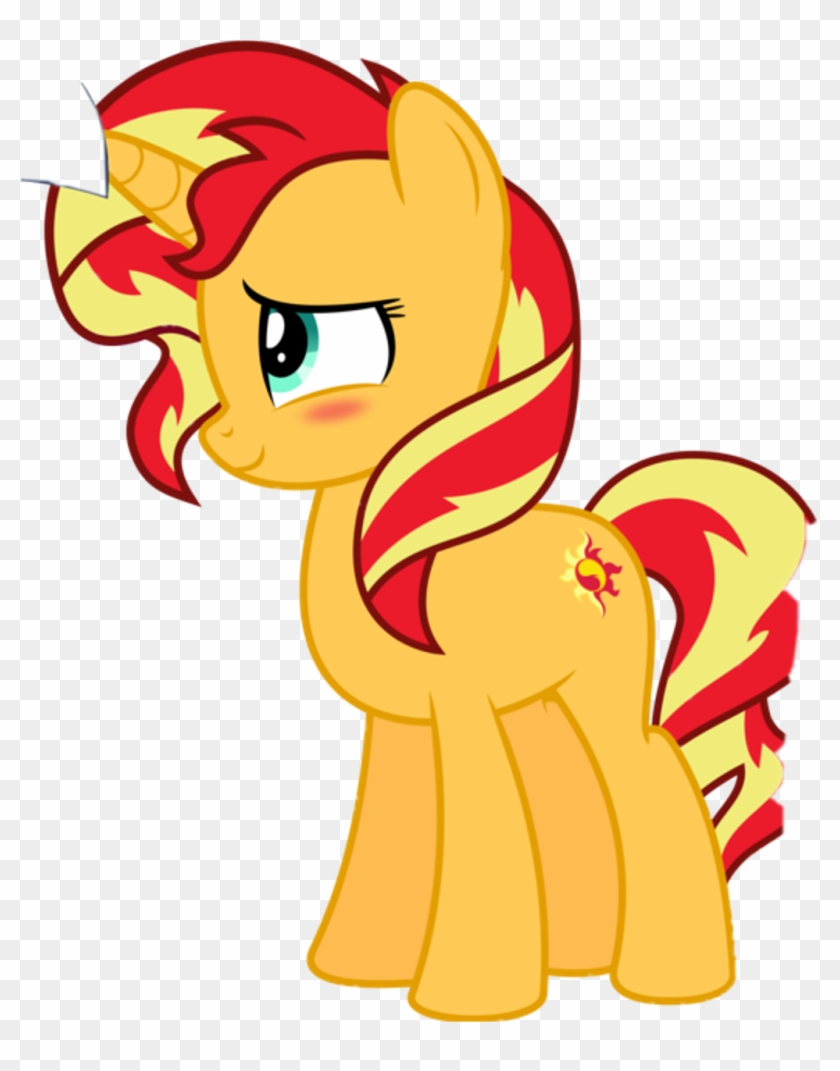 Sunsetshimmer Sticker - My Little Pony Baby Sunset Shimmer #1631106