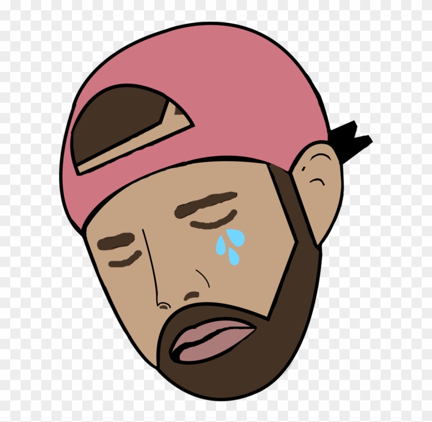 Drake Clipart Face - Drake Crying Png #1631265
