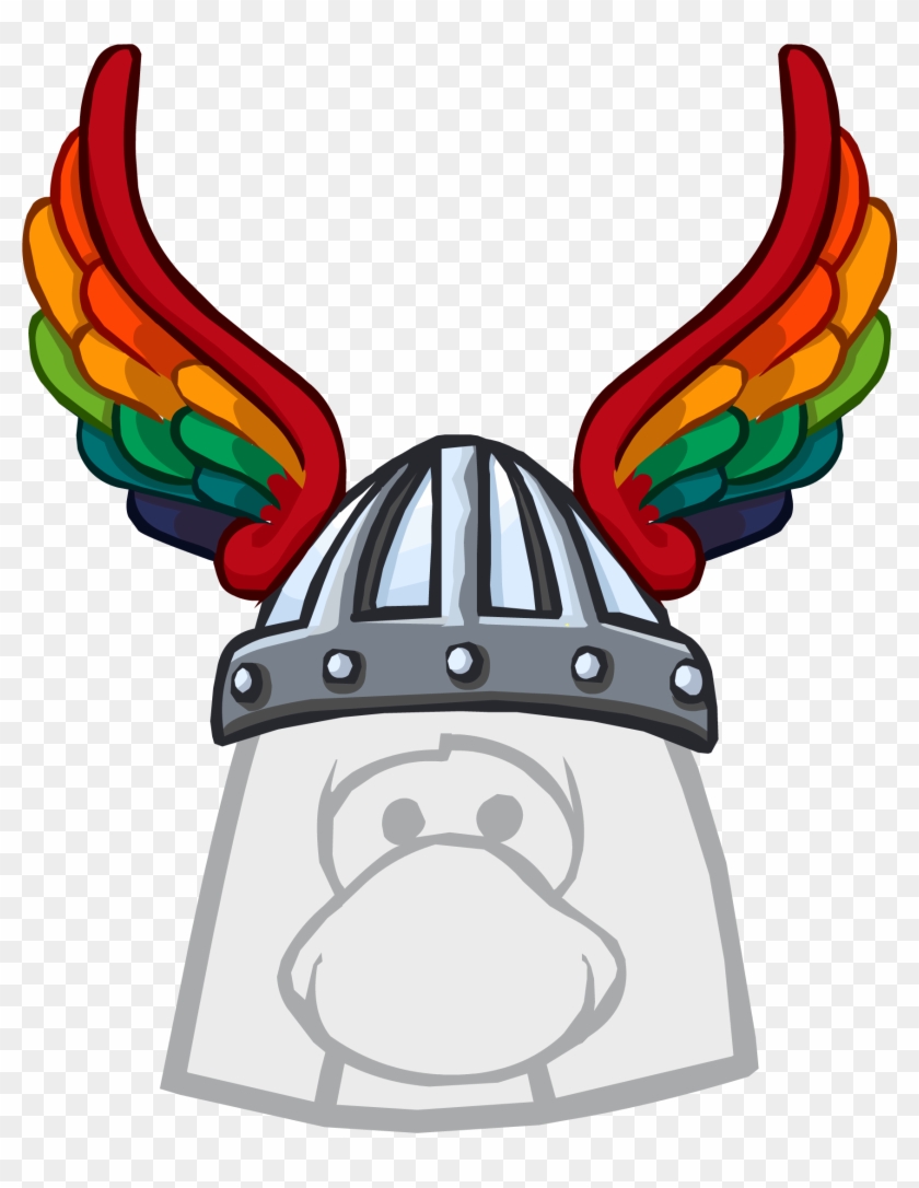 Thor Clipart Winged Helmet - Club Penguin Optic Headset #1631323