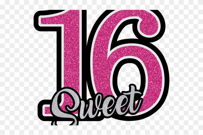 Sweet Sixteen Clipart - Sweet Sixteen Transparent #1631349