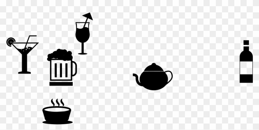 Tea Cups Comments - Silhouette #1631406