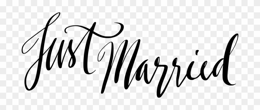 Just Married PNG Transparent Images Free Download, Vector Files
