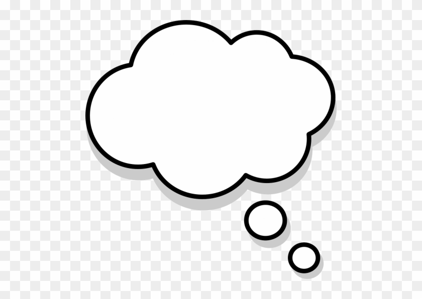 Bubbles,cartoon,speech Balloon,clouds, - 생각 풍선 Png #1631638