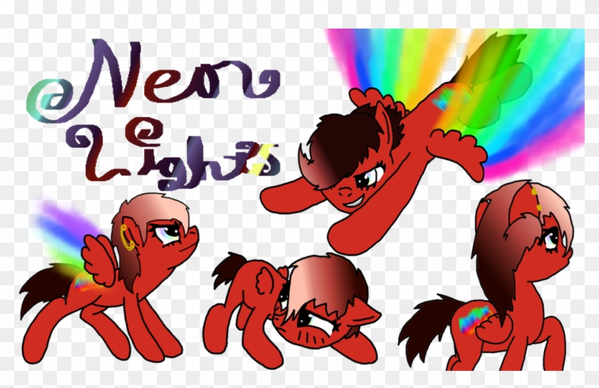 Neon Lights Reference Pictures By Drapony - Cartoon #1631845