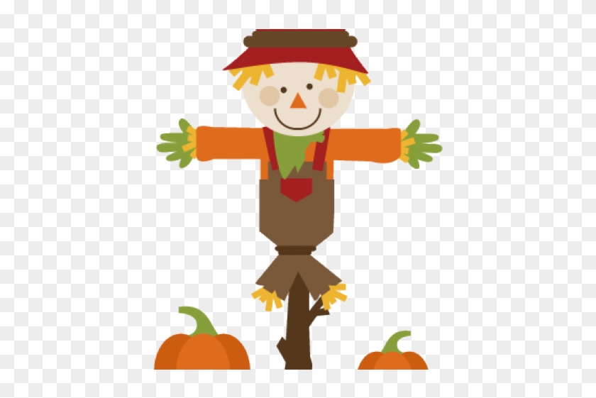Scarecrow Clipart Corn - Autumn Theme Clip Art Cute #1631849