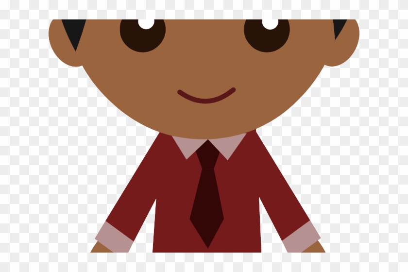 Suit Clipart Boy Suit - Animated Clipart Black Person #1631929