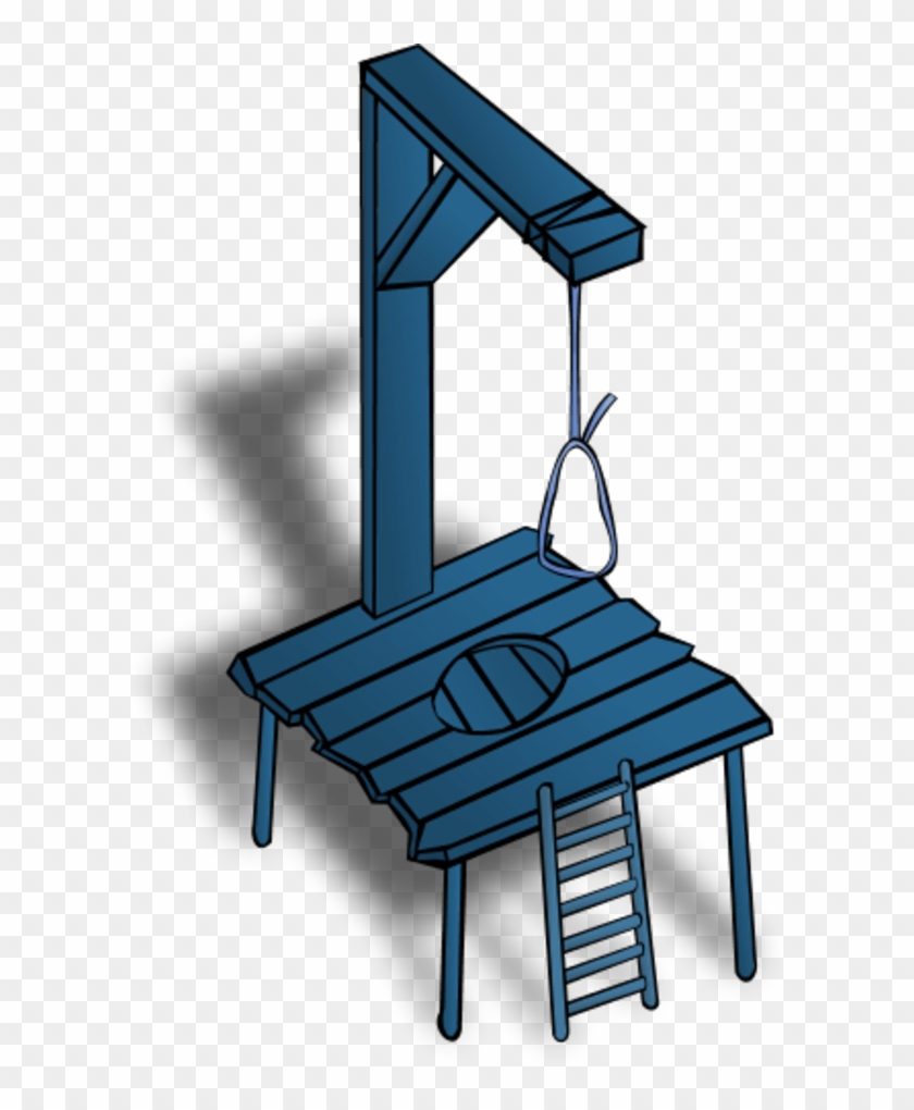 Gallows Death By Hanging Noose - Gallows Clipart #1631939