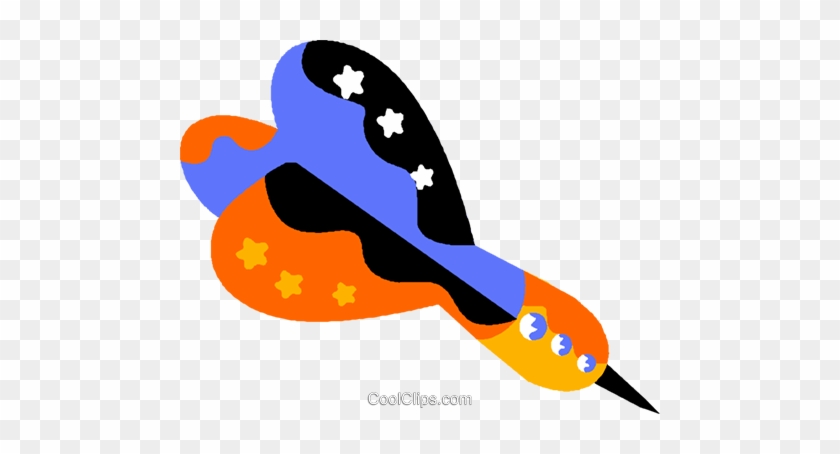 Dart Royalty Free Vector Clip Art Illustration - Dart Royalty Free Vector Clip Art Illustration #1631978