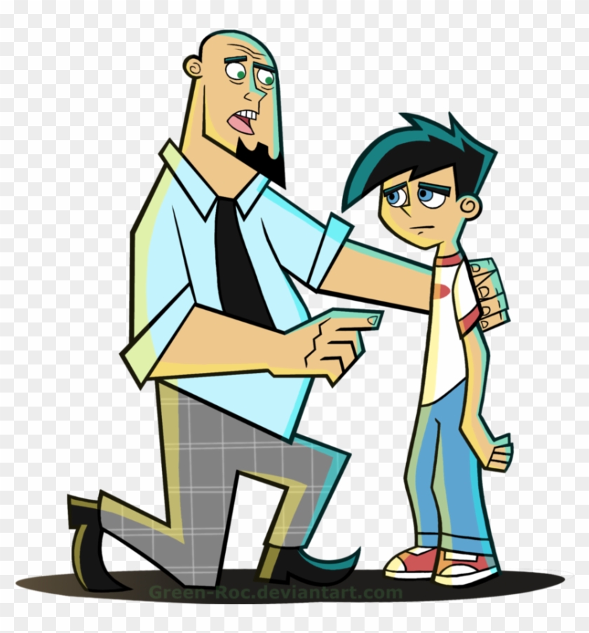 Hero Danny Lancer By Green-roc On Deviantart - Danny Fenton Et Lancer #1631980