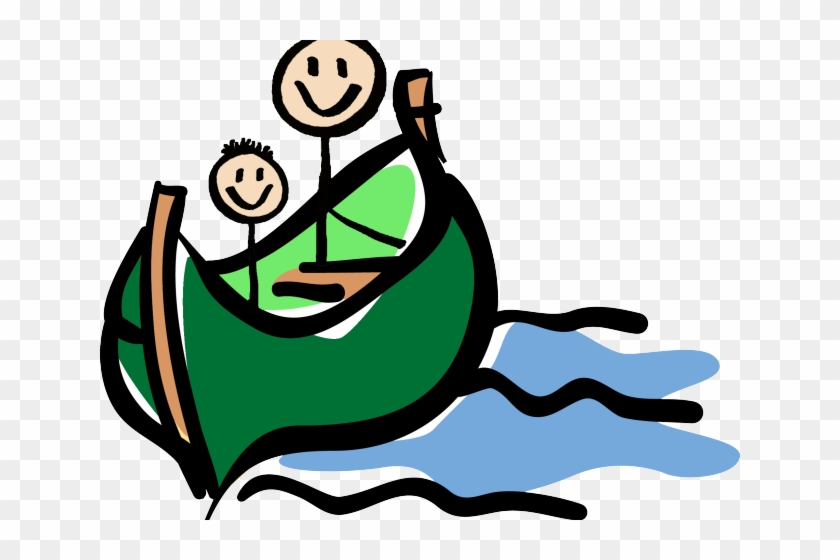 Canoe Clipart Canoe Race - Stick Figure #1632005