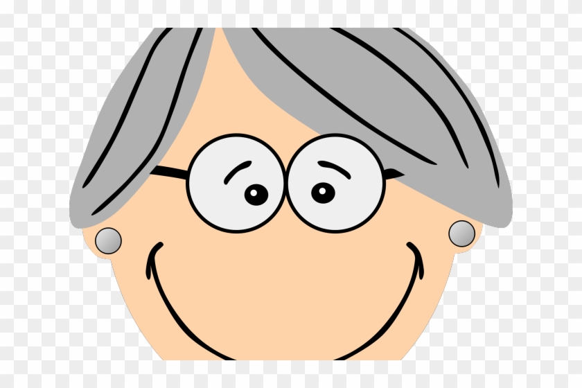 Cartoon Clipart Grandparent - Cartoon Boy Face #1632064