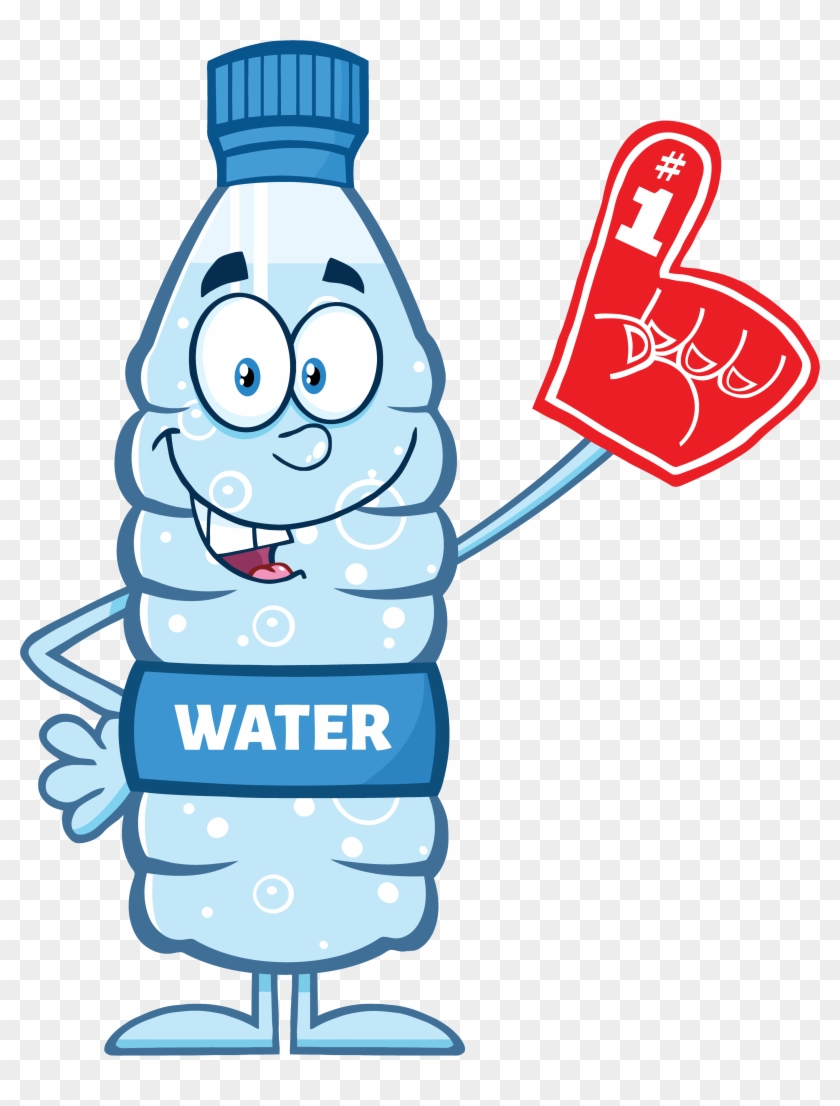 Plastic Bottle Water Cartoon #1632113