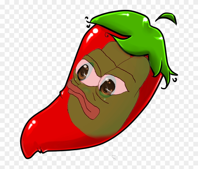 Feeling Spicy Melancholy Frens - Cute Chili Clip Art #1632125
