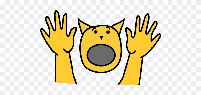 Cartoon Arms In Air #1632210