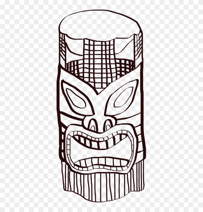 Medium Image - Tiki Clip Art #1632216