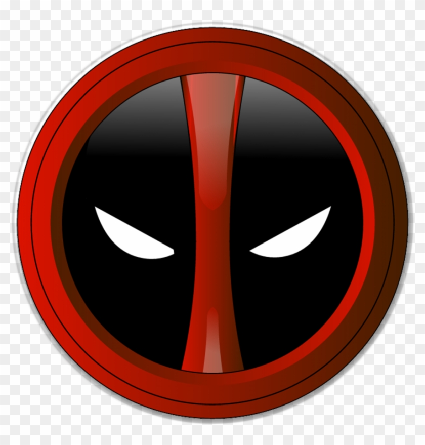 Deadpool Clipart Superhero Logos - Circle #1632355