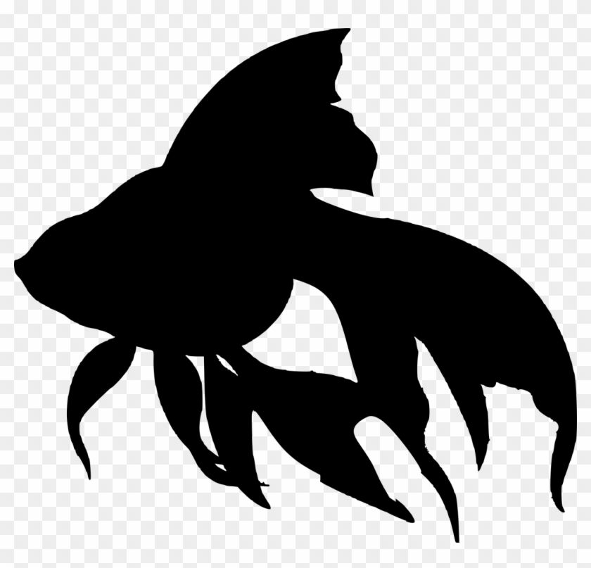 Creatures,free Vector Graphics,free Pictures, - Fish Silhouette Vector Png #1632378