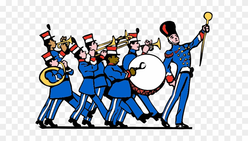 Download March In Parades Clip Art Clipart Marching - Band Party For Marriage #1632427