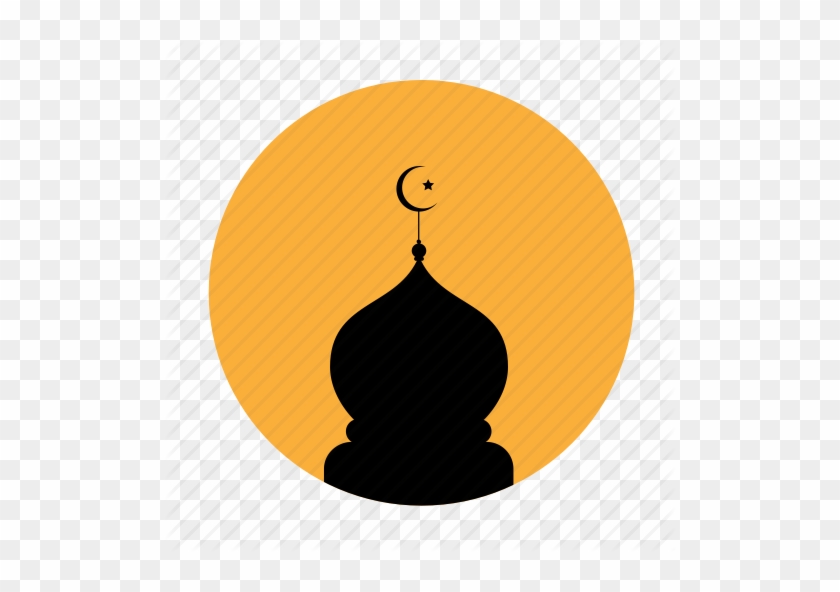 Mosque Clipart Islam Mosque - Mosque Flat Icon Png #1632447