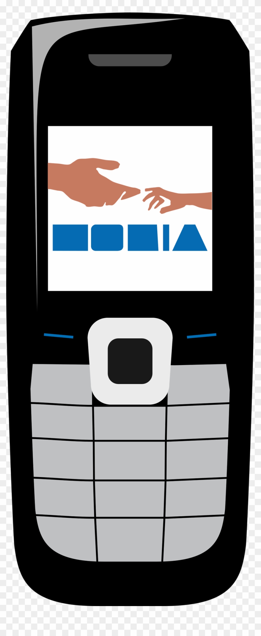 Phone Texting Symbols - Nokia Phone Vector #1632467
