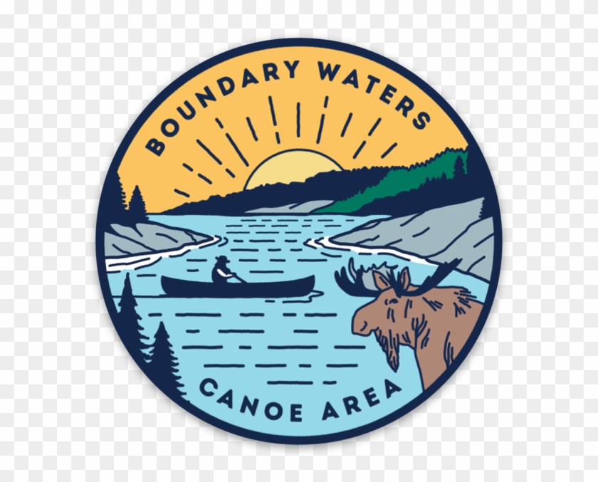 Boundary Waters Canoe Area Stickers #1632521