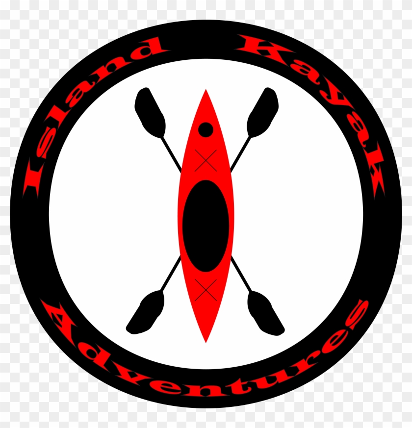 Island Kayak Adventures Logo - Reloj De Cocina Rojo #1632529