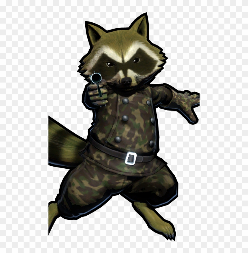 Rocket Raccoon Clipart Svg - Rocket Raccoon Marvel Vs Capcom #1632547
