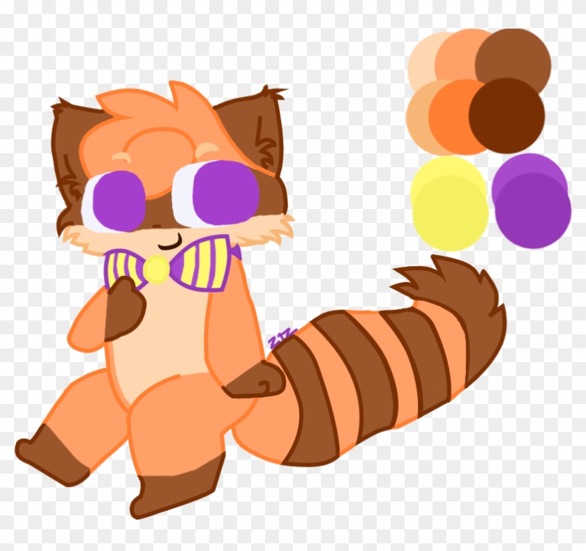 My Fnaf Oc, Rascal The Raccoon By Zigthezag - Cartoon #1632555