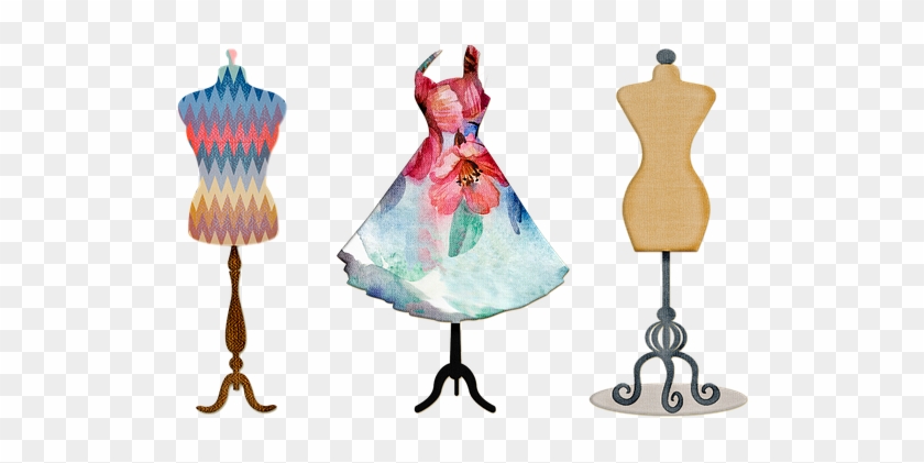 Sewing Machine Clipart Vintage Fashion Design - Costurero Png #1632570