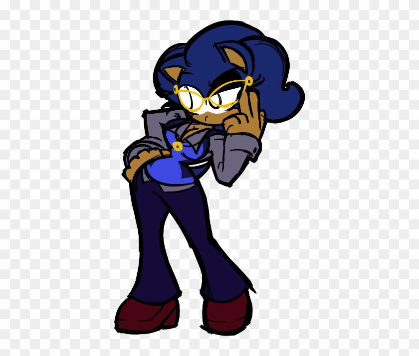 Fashion Designer Sonic By Frost-lock - Cartoon #1632586
