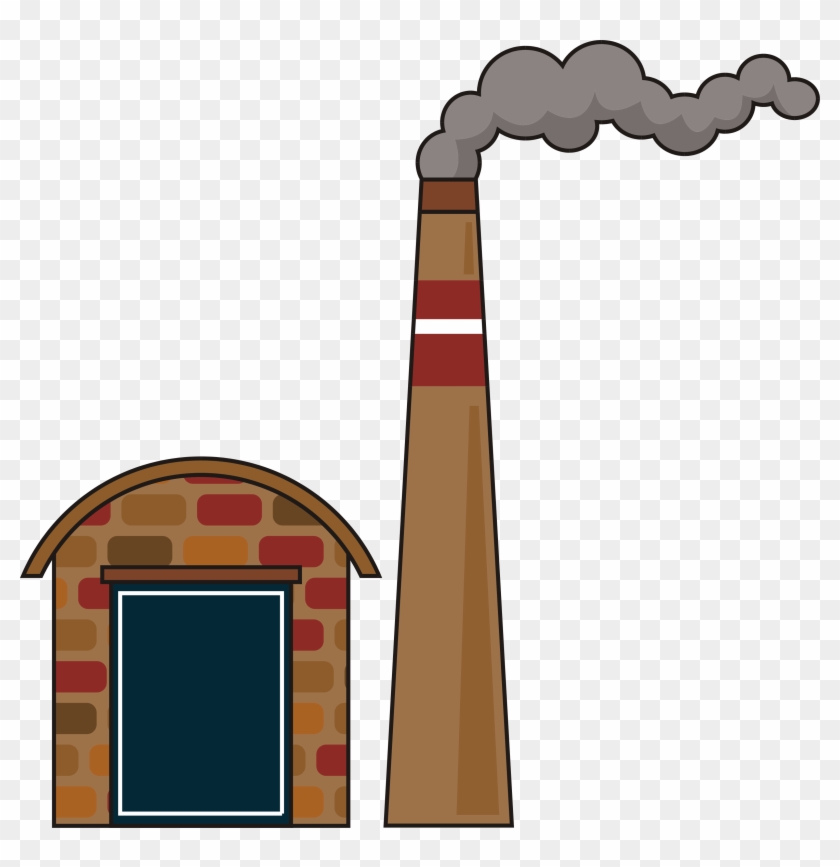 Factory Smoke Chimney - Baby Boy And Girl #1632890