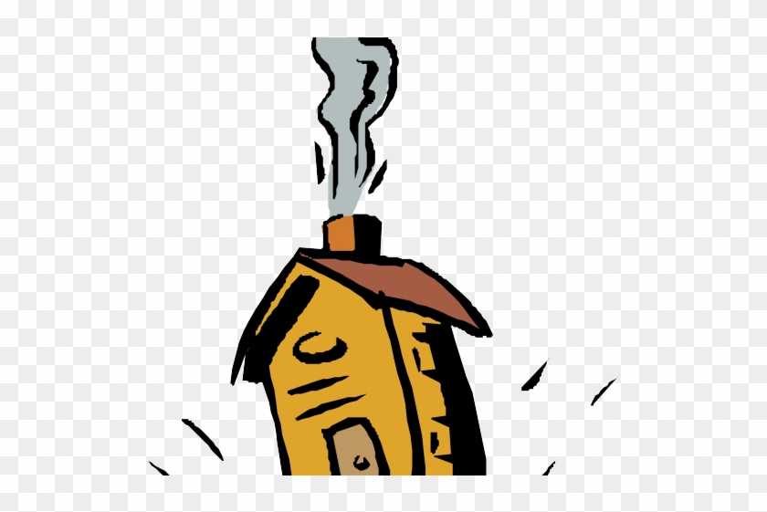 House Clipart Smoke - House Clipart Smoke #1632907