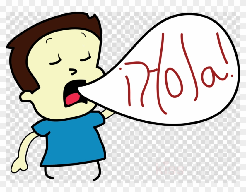 Speaking Spanish Clipart Spanish Language Clip Art - Speaking Spanish Cartoon #1632990